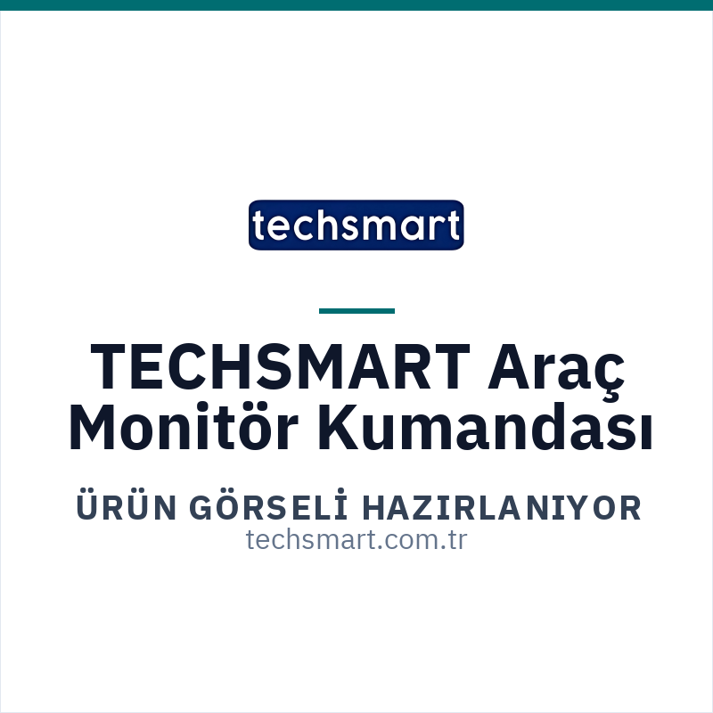 TECHSMART DVR-AKS-11 Araç Monitör Kumandası icin urun gorseli hazirlaniyor
