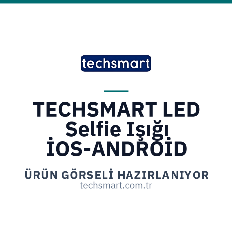 TECHSMART USL-T002 LED Selfie Işığı İOS-ANDROİD icin urun gorseli hazirlaniyor